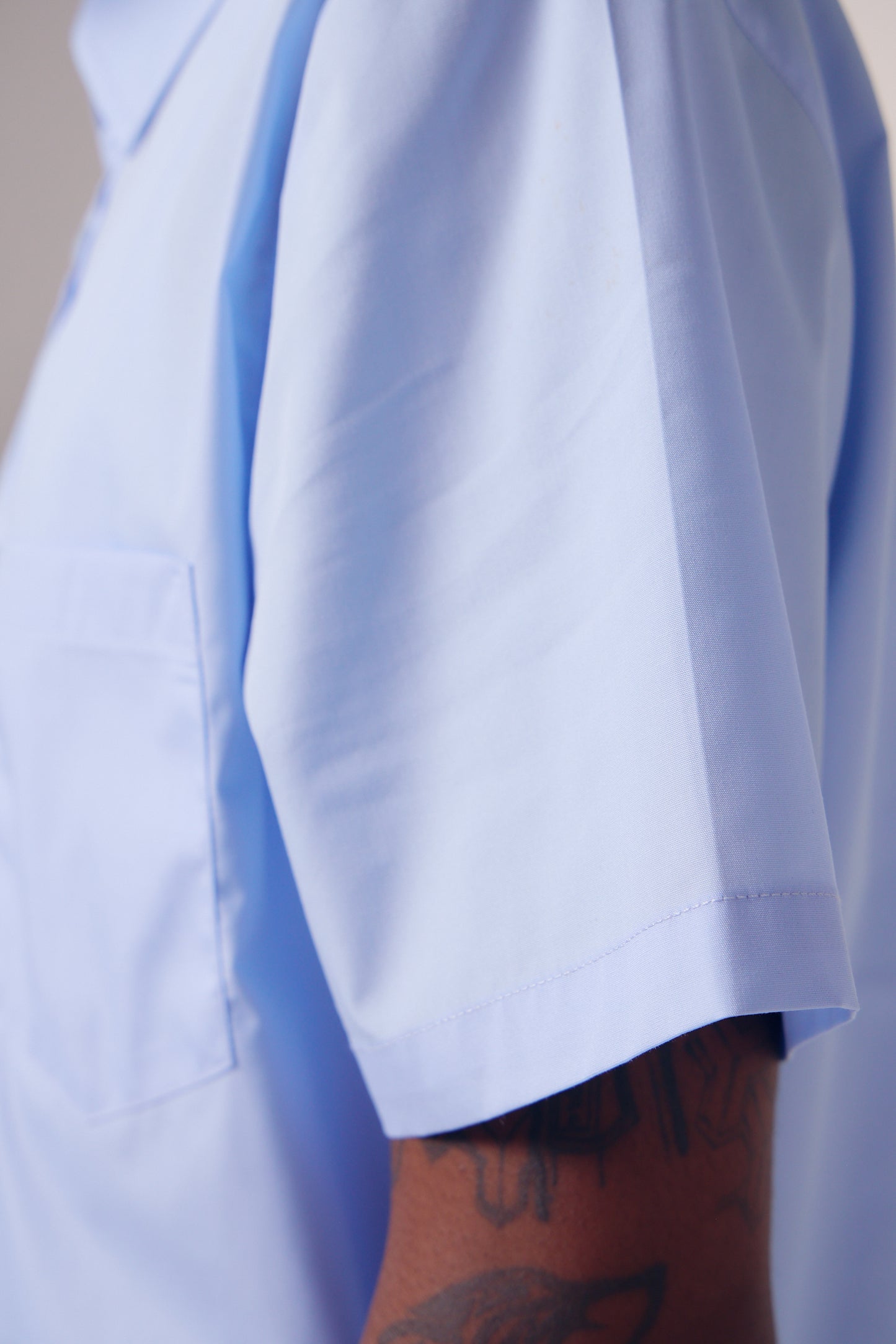 Mens Short Sleeve Lounge Shirt