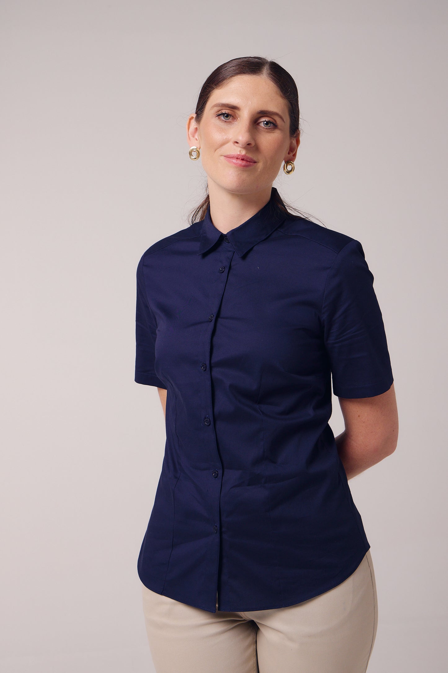 Ladies Short Sleeve Lounge Shirts
